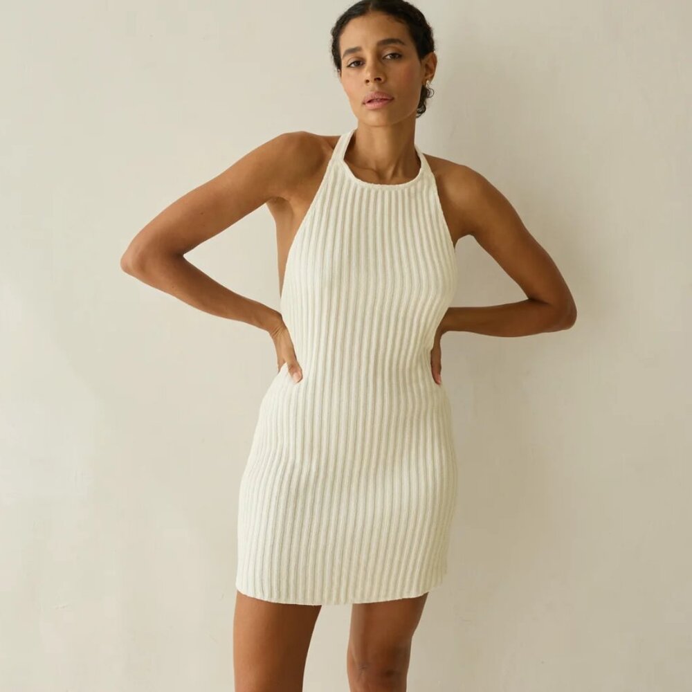 Bahhgoose White Halter - Brand New!